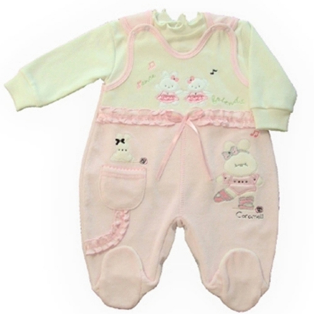 Easter Baby Girl Present Bunny Jumpsuit BRAND NEW!